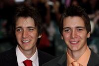 James Phelps and Oliver Phelps at the premiere of "Harry Potter And The Order Of The Phoenix."