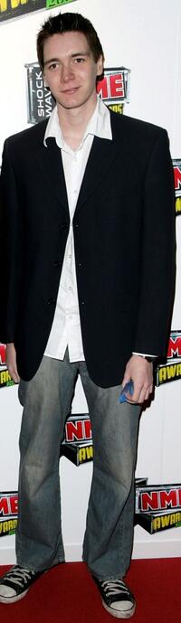 James Phelps at the Shockwaves NME awards.