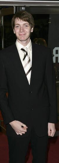 James Phelps at the world premiere of "Eragon."