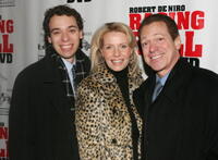 Joe Piscopo Jr., Kimberly and Joe Piscopo at the screening of "Raging Bull."