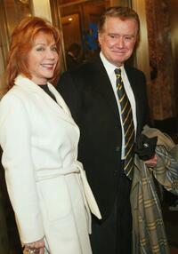 Joy Philbin and Regis Philbin at the opening of "Sly Fox."