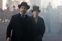 Brad Pitt as Jesse James and Casey Affleck as Robert Ford in "The Assassination of Jesse James by the Coward Robert Ford."   