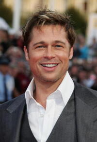 Actor Brad Pitt at the French premiere of "The Assassination of Jesse James by the Coward Robert Ford."