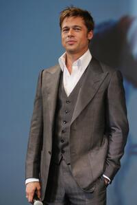 Brad Pitt at the premiere of "The Assassination of Jesse James" during the 33rd Deauville American Film Festival.
