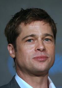 Brad Pitt at the press conference of "A Mighty Heart" during the 60th Cannes Film Festival.