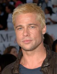Brad Pitt at the premiere of "Mr. and Mrs. Smith."