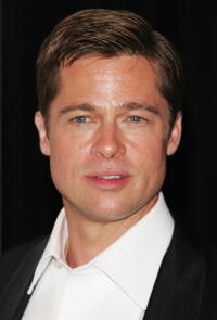 Brad Pitt at a Cannes party to promote "Ocean's Thirteen." 