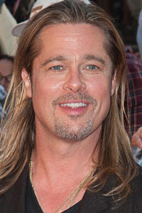 Brad Pitt at the N.Y. premiere of "World War Z."