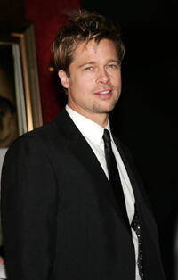 Brad Pitt at the N.Y. premiere of "The Good Shepherd."