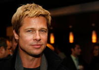 Brad Pitt at the after party of the California premiere of "God Grew Tired of Us."
