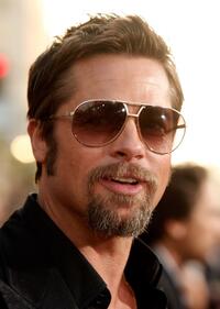 Brad Pitt at the California premiere of "Inglorious Basterds."