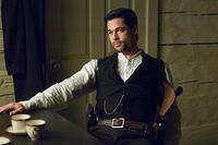 Brad Pitt in "The Assassination of Jesse James by the Coward Robert Ford."   