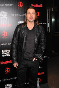 Brad Pitt at the New York premiere of "Killing Them Softly."