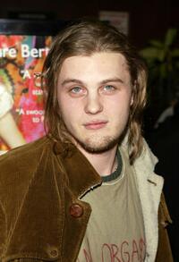 Michael Pitt at the premiere of "The Dreamers."