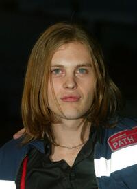 Michael Pitt at the screening of "The Dreamers" at the 60th Venice Film Festival.