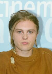Michael Pitt at the photocall during 60th Venice Film Festival.