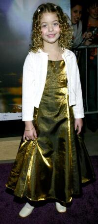 Sasha Pieterse at the WB Network's 2003 Winter Party.