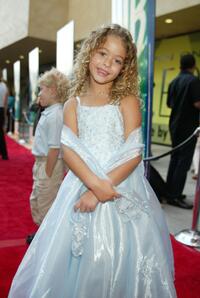 Sasha Pieterse at the WB Television Network's 2002 Summer Party.