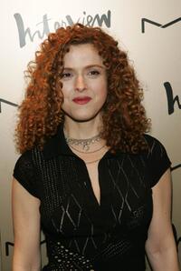 Bernadette Peters at the Zac Posen after party.