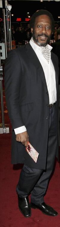 Clarke Peters at the UK premiere of "Dreamgirls."