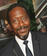 Clarke Peters at the premiere of "The Wire."