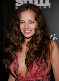 Bijou Phillips at the Stuff Magazine & Jack Daniels Kentucky Derby party.