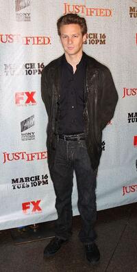 Jacob Pitts at the California premiere of "Justified."