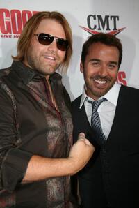 James Otto and Jeremy Piven at the Nashville premiere of "The Goods: Live Hard, Sell Hard."