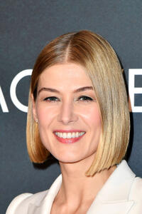 Rosamund Pike at the "Radioactive" premiere in Paris.