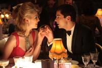 Rosamund Pike as Helen and Dominic Cooper as Danny in "An Education."