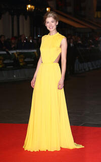 Rosamund Pike at the world premiere of "Jack Reacher" in London.