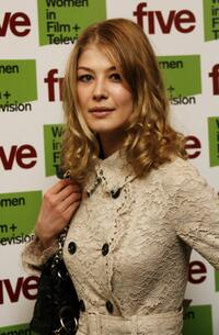 Rosamund Pike at the Five Women In Film And TV Awards.