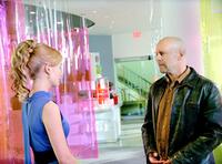 Rosamund Pike and Bruce Willis in "Surrogates."