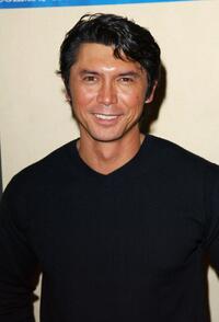 Lou Diamond Phillips at the Celebrities and Pros Match Skills As World Poker Tour Hits Los Angeles.