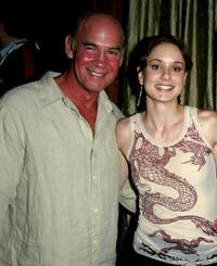 Mitch Pileggi and Sarah Wayne Callies at the WB Television Network Upfront All-Star Party.