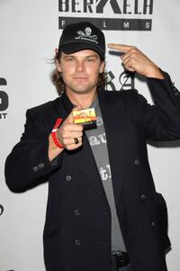 Nathan Phillips at the premiere of "Bra Boys."