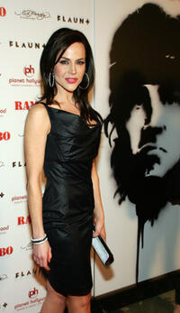 Julie Benz at the Las Vegas premiere of "Rambo."
