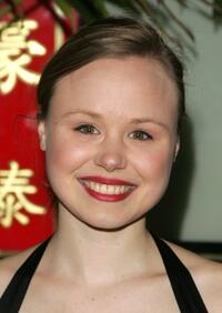 Alison Pill at the after party of the opening night of "Blackbird."