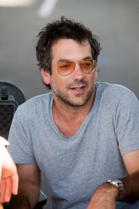 Director/producer Todd Phillips on the set of "Due Date."