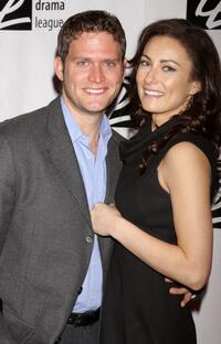 Steven Pasquale and Laura Benanti at the 74th Annual Drama League Awards Ceremony.