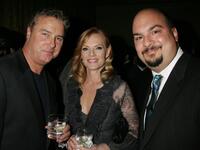 William L. Petersen, Marg Helgenberger and Producer Anthony E. Zuiker at the Museum of Television and Radio's Annual Los Angeles gala.