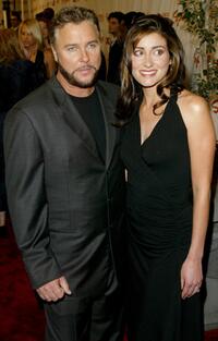 William L. Petersen and Guest at the 2003 GQ Men of the Year Awards.