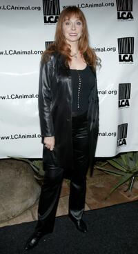 Cassandra Peterson at the Last Chance for Animals fundraiser party.