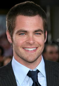 Chris Pine at the "Just My Luck" premiere.