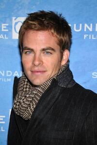 Chris Pine at the premiere of "Bottle Shock" during the 2008 Sundance Film Festival.