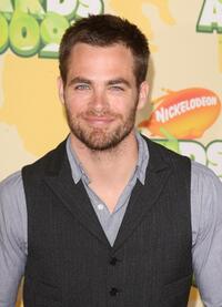 Chris Pine at the Nickelodeon's 2009 Kids' Choice Awards.