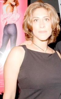 Lisa Benavides at the New York premiere of "Cherish."
