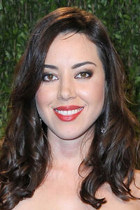 Aubrey Plaza at the 2013 Vanity Fair Oscar Party in Hollywood.
