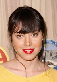 Aubrey Plaza at the premiere of "Parks & Recreation."