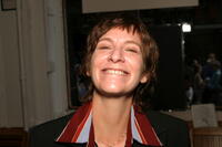 Amanda Plummer at the opening of "Guantanamo: Honor Bound To Defend Freedom".